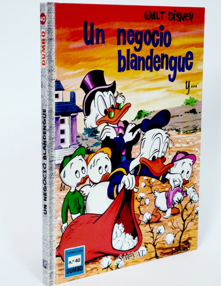 CÓMIC COLECCIÓN DUMBO 40 UN NEGOCIO BLANDENGUE WALT DISNEY SALVAT TAPA DURA DE KIOSCO