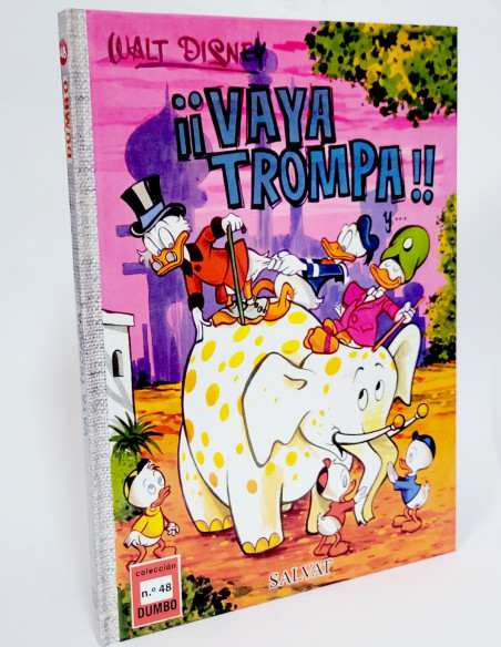 CÓMIC COLECCIÓN DUMBO 48 VAYA TROMPA WALT DISNEY SALVAT TAPA DURA DE KIOSCO