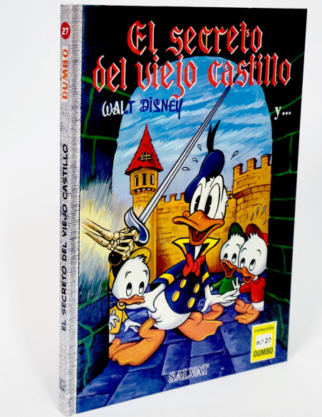 CÓMIC COLECCIÓN DUMBO 27 EL SECRETO DEL VIEJO CASTILLO WALT DISNEY SALVAT TAPA DURA DE KIOSCO