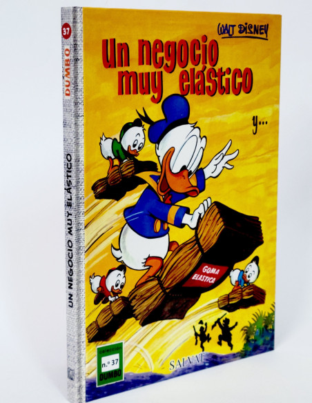 CÓMIC COLECCIÓN DUMBO 37 UN NEGOCIO MUY ELÁSTICO WALT DISNEY SALVAT TAPA DURA DE KIOSCO