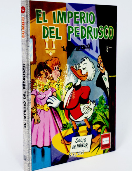 CÓMIC COLECCIÓN DUMBO 14 WALT DISNEY SALVAT TAPA DURA DE KIOSCO