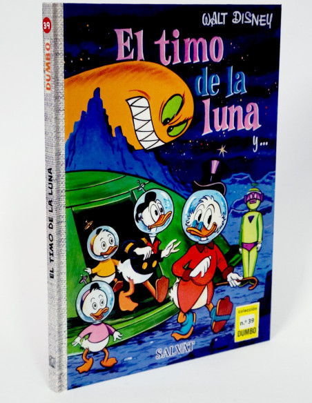 CÓMIC COLECCIÓN DUMBO 39 EL TIMO DE LA LUNA WALT DISNEY SALVAT TAPA DURA DE KIOSCO
