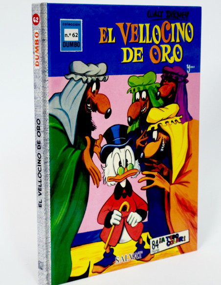 CÓMIC COLECCIÓN DUMBO 62 EL VELLOCINO DE ORO WALT DISNEY SALVAT TAPA DURA DE KIOSCO