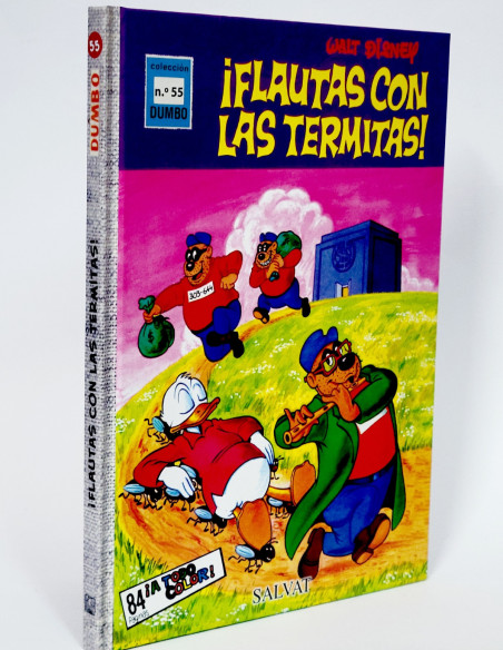 CÓMIC COLECCIÓN DUMBO 55 FLAUTAS CON LAS TERMITAS WALT DISNEY SALVAT TAPA DURA DE KIOSCO