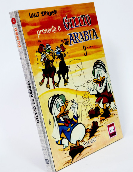 CÓMIC COLECCIÓN DUMBO 9 GILITO DE ARABIA WALT DISNEY SALVAT TAPA DURA DE KIOSCO