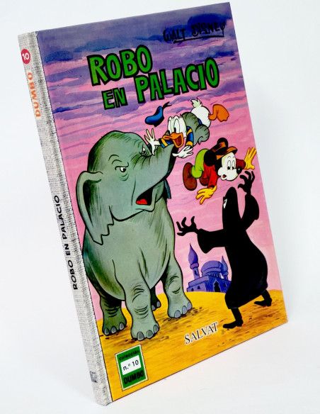 CÓMIC COLECCIÓN DUMBO 10 ROBO EN PALACIO WALT DISNEY SALVAT TAPA DURA DE KIOSCO