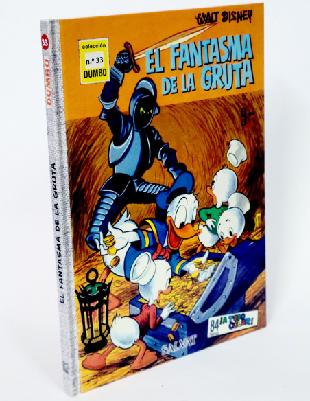 CÓMIC COLECCIÓN DUMBO 33 EL FANTASMA DE LA GRUTA WALT DISNEY SALVAT TAPA DURA DE KIOSCO