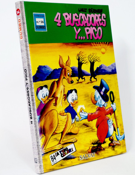 CÓMIC COLECCIÓN DUMBO 56 4 BUSCADORES Y PICO WALT DISNEY SALVAT TAPA DURA DE KIOSCO