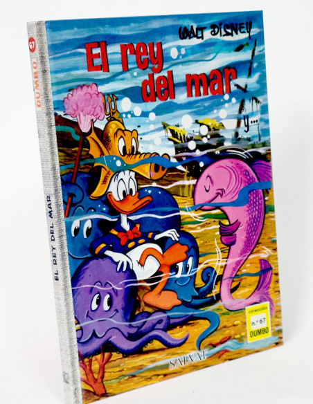 CÓMIC COLECCIÓN DUMBO 67 EL REY DEL MAR WALT DISNEY SALVAT TAPA DURA DE KIOSCO
