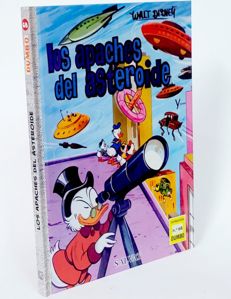 CÓMIC COLECCIÓN DUMBO 68 LOS APACHES DEL ASTEROIDES WALT DISNEY SALVAT TAPA DURA DE KIOSCO
