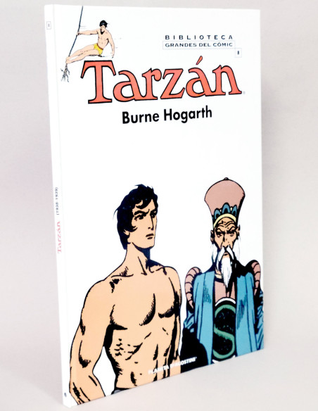 CÓMIC TARZAN 8 BURNE HOGARTH BIBLIOTECA GRANDES PLANETA DEAGOSTINI TAPA DURA DE KIOSCO