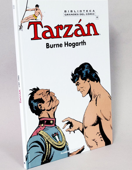 CÓMIC TARZAN 11 BURNE HOGARTH BIBLIOTECA GRANDES PLANETA DEAGOSTINI TAPA DURA DE KIOSCO