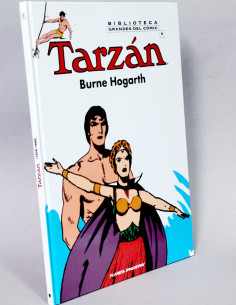 CÓMIC TARZAN 9 BURNE HOGARTH BIBLIOTECA GRANDES PLANETA...
