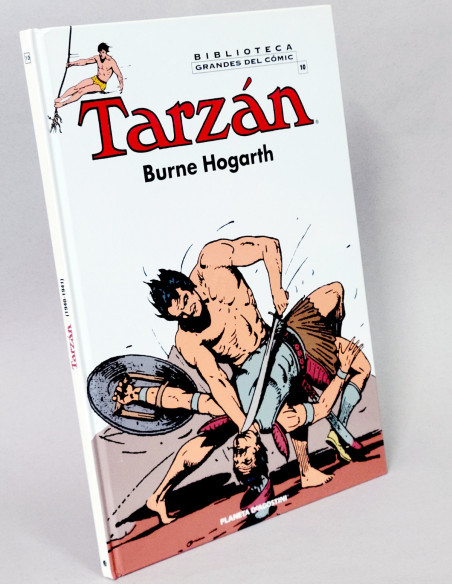 CÓMIC TARZAN 10 BURNE HOGARTH BIBLIOTECA GRANDES PLANETA DEAGOSTINI TAPA DURA EXCELENTE ESTADO