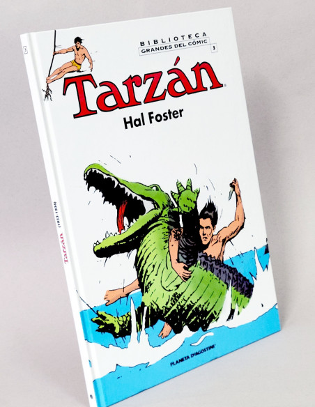 CÓMIC TARZAN 3 HAL FOSTER BIBLIOTECA GRANDES PLANETA DEAGOSTINI TAPA DURA DE KIOSCO