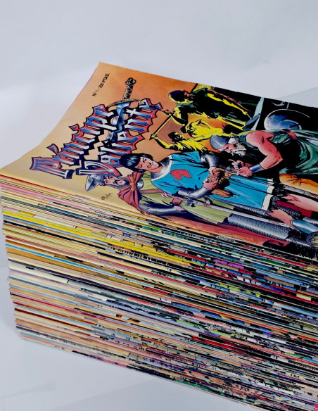 PRINCIPE VALIENTE COLECCIÓN COMPLETA 91 COMICS EDICIÓN HISTORICA TEBEOS SA EXCELENTE ESTADO