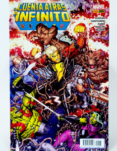 CÓMIC CUENTA ATRÁS A INFINITO 5 PANINI MARVEL GRAPA DE...