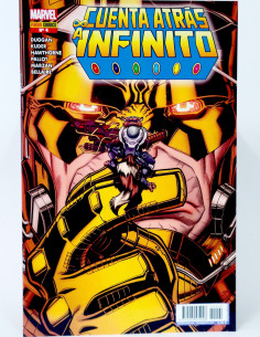 CÓMIC CUENTA ATRÁS A INFINITO 4 PANINI MARVEL GRAPA DE...