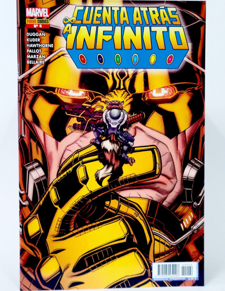 CÓMIC CUENTA ATRÁS A INFINITO 4 PANINI MARVEL GRAPA DE KIOSCO