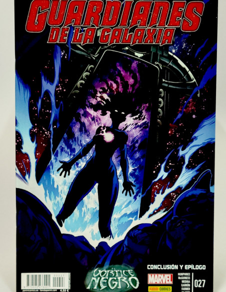 CÓMIC GUARDIANES DE LA GALAXIA 27 VOL.2 VORTICE NEGRO VOLUMEN PANINI MARVEL GRAPA DE KIOSCO