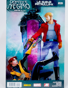 CÓMIC LA NUEVA PATRULLA-X 26 VORTICE NEGRO PANINI MARVEL...