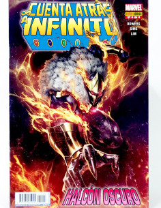 CÓMIC CUENTA ATRÁS A INFINITO 4 HALCÓN OSCURO PANINI...