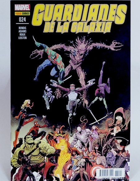 CÓMIC GUARDIANES DE LA GALAXIA 24 VOL.2 PANINI VOLUMEN MARVEL GRAPA DE KIOSCO