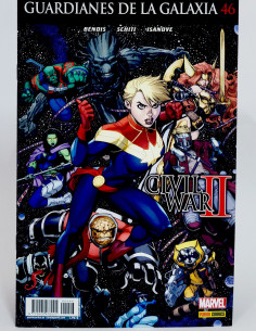 CÓMIC GUARDIANES DE LA GALAXIA 46 CIVIL WAR II PANINI...