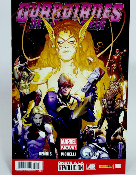 CÓMIC GUARDIANES DE LA GALAXIA 6 MARVEL NOW PANINI MARVEL GRAPA DE KIOSCO