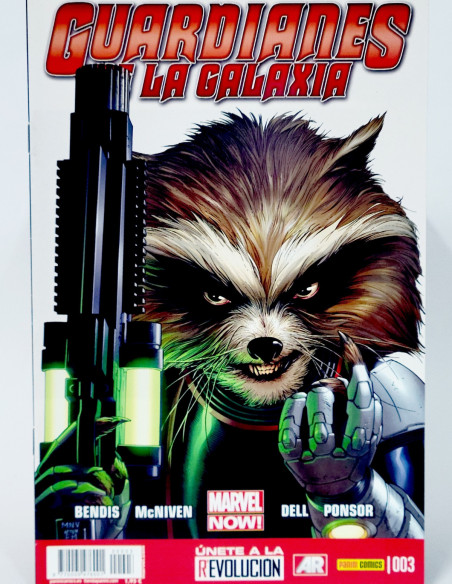 CÓMIC GUARDIANES DE LA GALAXIA 3 MARVEL NOW PANINI MARVEL GRAPA DE KIOSCO