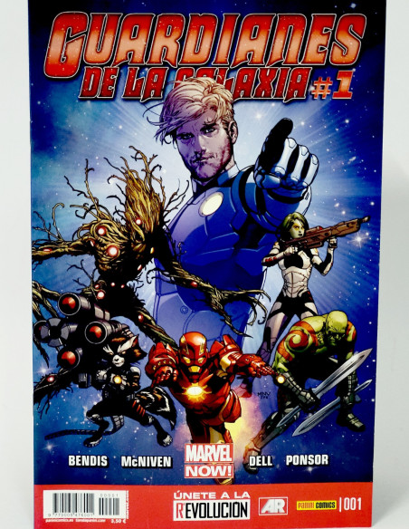 CÓMIC GUARDIANES DE LA GALAXIA 1 MARVEL NOW PANINI MARVEL GRAPA DE KIOSCO