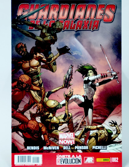 CÓMIC GUARDIANES DE LA GALAXIA 2 MARVEL NOW PANINI MARVEL GRAPA DE KIOSCO