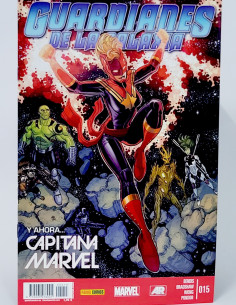 CÓMIC GUARDIANES DE LA GALAXIA 15 CAPITANA MARVEL PANINI...