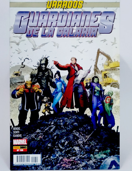 CÓMIC GUARDIANES DE LA GALAXIA 50 VARADOS PANINI MARVEL GRAPA DE KIOSCO