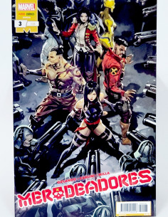 CÓMIC MERODEADORES 28 PANINI MARVEL GRAPA DE KIOSCO