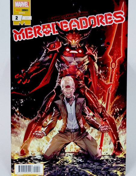 CÓMIC MERODEADORES 27 PANINI MARVEL GRAPA DE KIOSCO