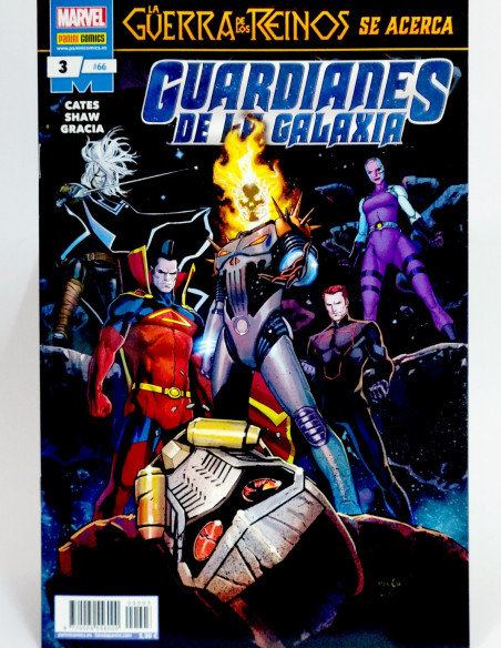 CÓMIC GUARDIANES DE LA GALAXIA 66 PANINI MARVEL GRAPA DE KIOSCO
