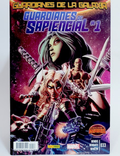 CÓMIC GUARDIANES DE LA GALAXIA 33 SAPIENCIAL PANINI...
