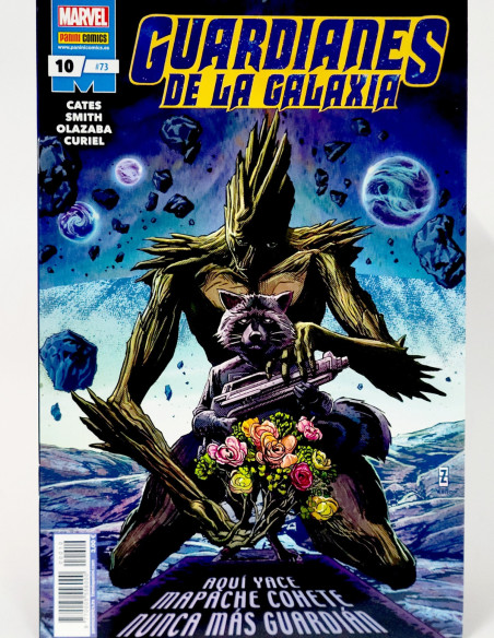 CÓMIC GUARDIANES DE LA GALAXIA 73 PANINI MARVEL GRAPA DE KIOSCO