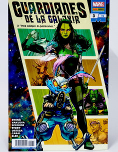 CÓMIC GUARDIANES DE LA GALAXIA 78 PANINI MARVEL GRAPA DE...