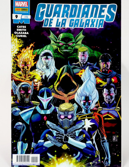 CÓMIC GUARDIANES DE LA GALAXIA 72 PANINI MARVEL GRAPA DE KIOSCO
