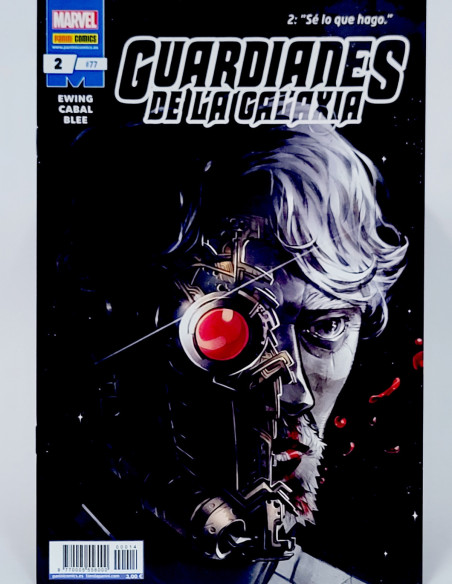 CÓMIC GUARDIANES DE LA GALAXIA 77 PANINI MARVEL GRAPA DE KIOSCO