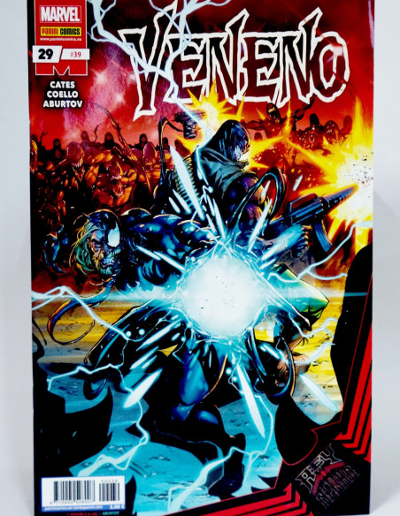 CÓMIC VENENO 39 REY DE NEGRO PANINI MARVEL GRAPA DE KIOSCO