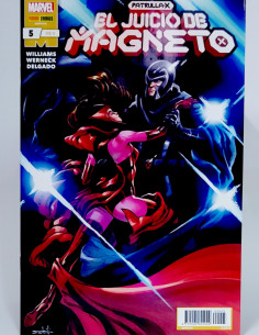 CÓMIC PATRULLA -X EL JUICIO DE MAGNETO 5 PANINI MARVEL...