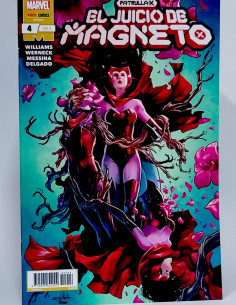 CÓMIC PATRULLA -X EL JUICIO DE MAGNETO 4 PANINI MARVEL...