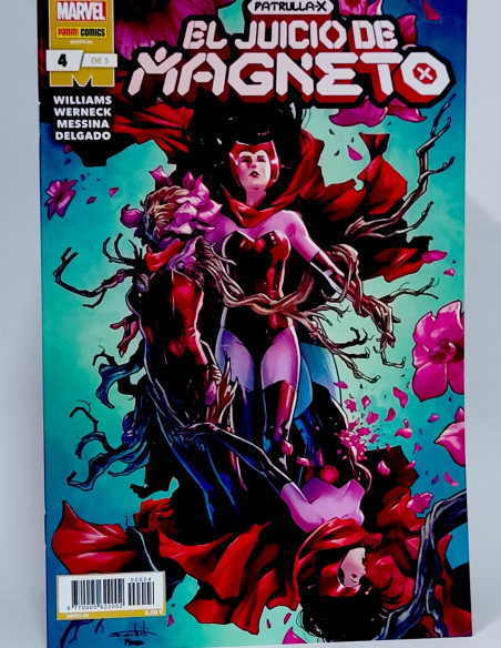 CÓMIC PATRULLA -X EL JUICIO DE MAGNETO 4 PANINI MARVEL GRAPA DE KIOSCO