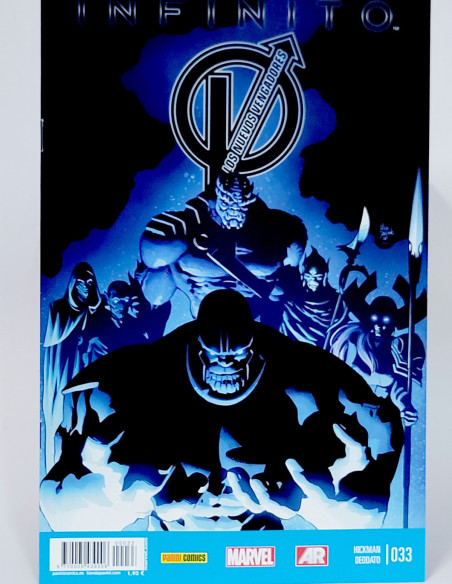 CÓMIC LOS NUEVOS VENGADORES 33 INFINITO PANINI MARVEL GRAPA DE KIOSCO