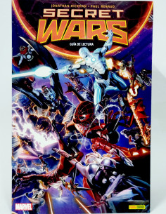 CÓMIC SECRET WARS GUIA LECTURA PANINI MARVEL GRAPA DE KIOSCO