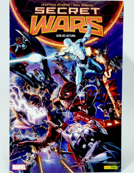 CÓMIC SECRET WARS GUIA LECTURA PANINI MARVEL GRAPA DE KIOSCO