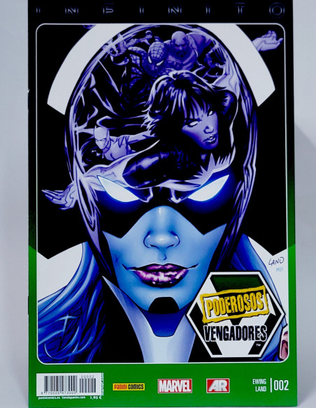 CÓMIC PODEROSOS VENGADORES 2 INFINITO PANINI MARVEL GRAPA DE KIOSCO